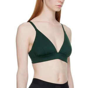 Outdoor Voices Sculpt Hi Apex Bra M pine green NWT